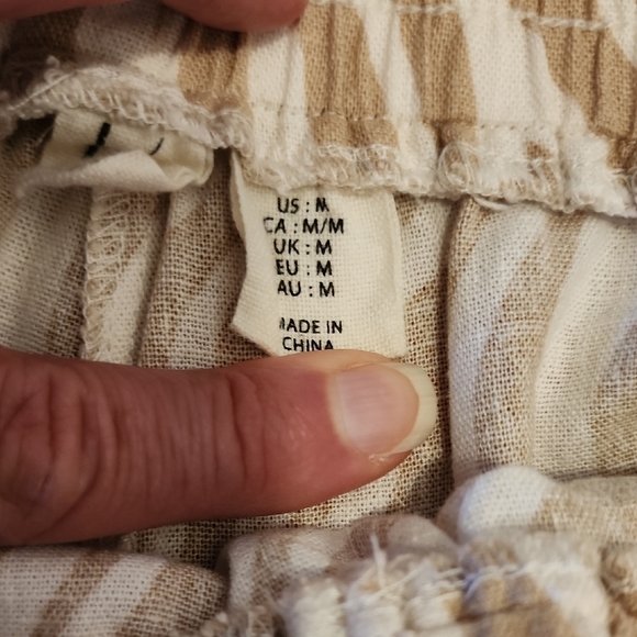 Stylish Zebra Print Wide Leg Pants - Picture 5 of 7